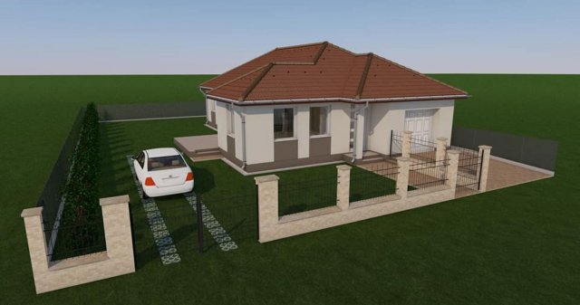 Eladó családi ház, Győrladaméren 89.9 M Ft, 4 szobás