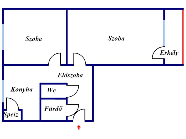 Eladó panellakás, Székesfehérvárott 27.9 M Ft, 2 szobás