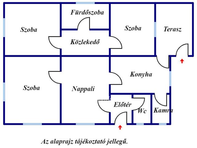 Eladó családi ház, Kiskörén 16 M Ft, 4 szobás