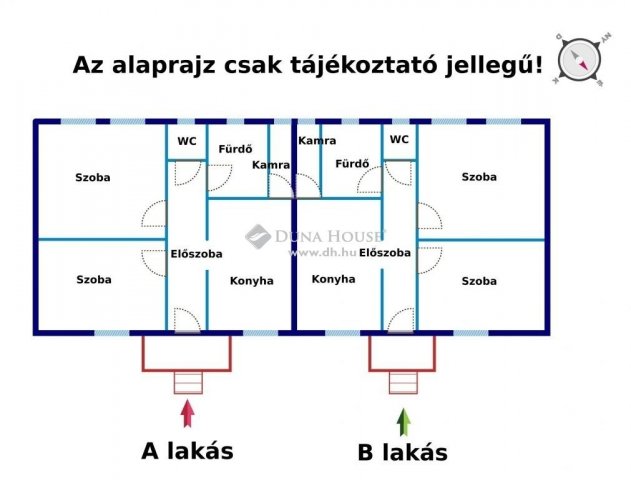 Eladó ikerház, Törtelen 55 M Ft, 4 szobás / költözzbe.hu