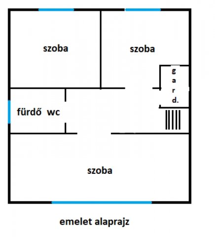 Eladó téglalakás, Gödön 77.5 M Ft, 3+3 szobás