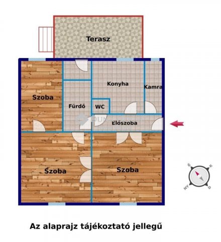 Eladó családi ház, Budapesten, XV. kerületben 84.99 M Ft