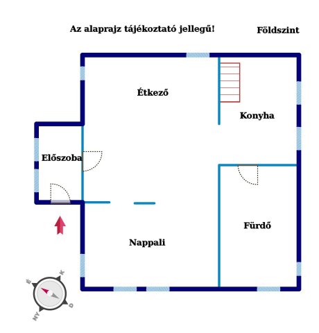 Eladó családi ház, Budapesten, X. kerületben 135 M Ft, 5 szobás