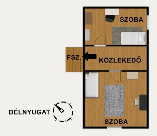 Eladó családi ház, Monoron 81.9 M Ft, 5 szobás