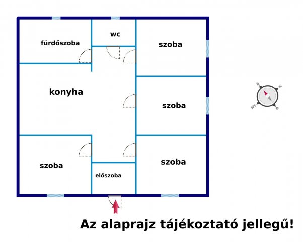 Eladó családi ház, Tápiószelén 21.9 M Ft, 3 szobás