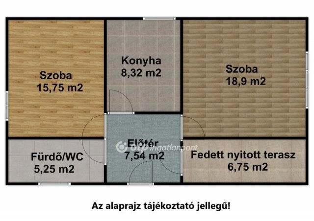 Eladó családi ház, Kótajon 19 M Ft, 2 szobás