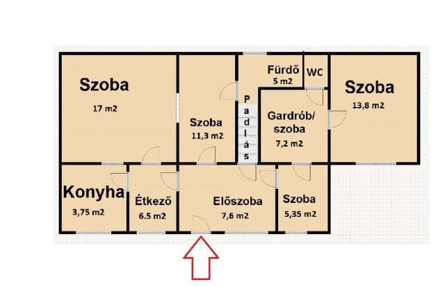 Eladó családi ház, Budapesten, XXII. kerületben 54.9 M Ft