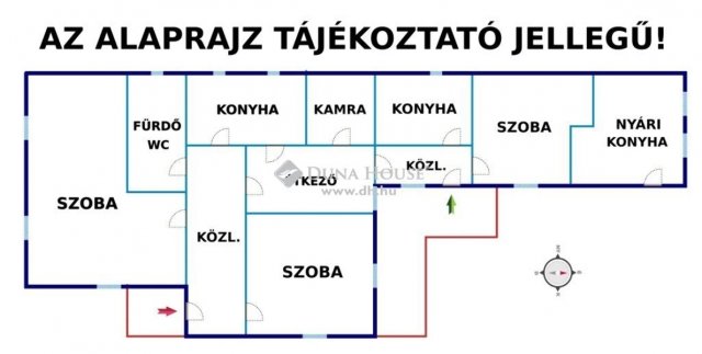 Eladó családi ház, Pilisen 54.9 M Ft, 3 szobás