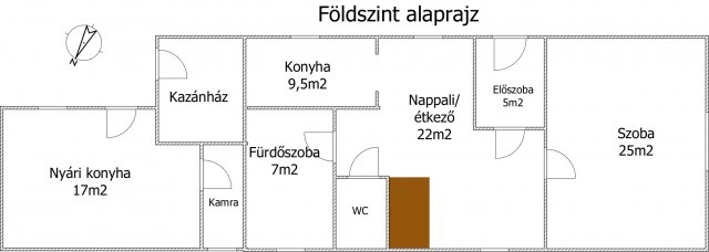 Eladó családi ház, Hőgyészen 21.9 M Ft, 4 szobás