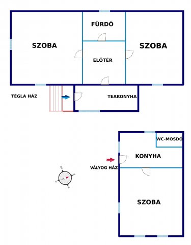 Eladó családi ház, Tóalmáson 19.9 M Ft, 3 szobás