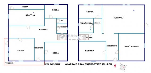 Eladó családi ház, Dányon 71.5 M Ft, 4 szobás