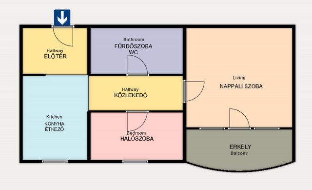 Eladó téglalakás, Kiskunhalason 29.999 M Ft, 2 szobás