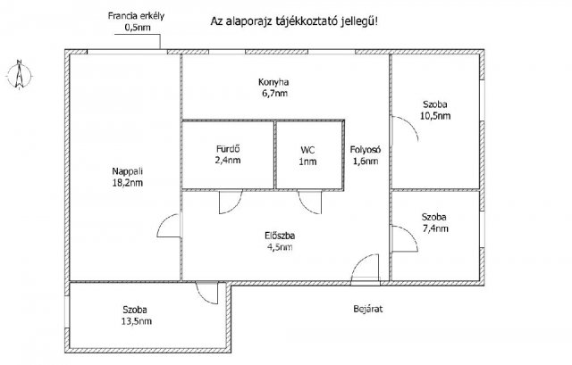 Eladó panellakás, Győrött, Ikva utcában 44.9 M Ft, 2+2 szobás