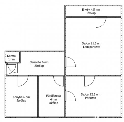 Eladó téglalakás, Salgótarjánban 14.9 M Ft, 2 szobás