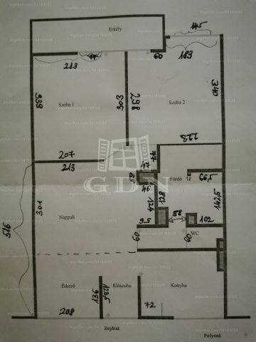Eladó téglalakás, Budapesten, IX. kerületben 54.9 M Ft, 3 szobás