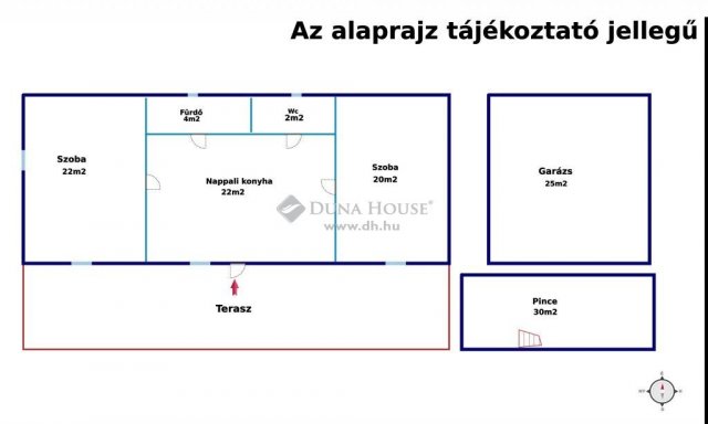 Eladó családi ház, Szigetszentmiklóson 63 M Ft, 3 szobás