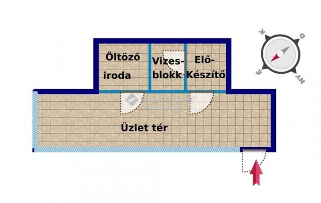 Eladó üzlethelyiség, Budapesten, XIII. kerületben 17.9 M Ft