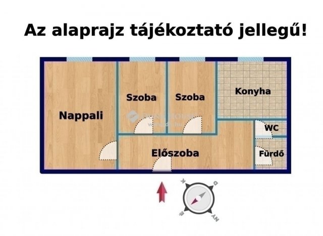 Eladó panellakás, Budapesten, XIX. kerületben 62.9 M Ft