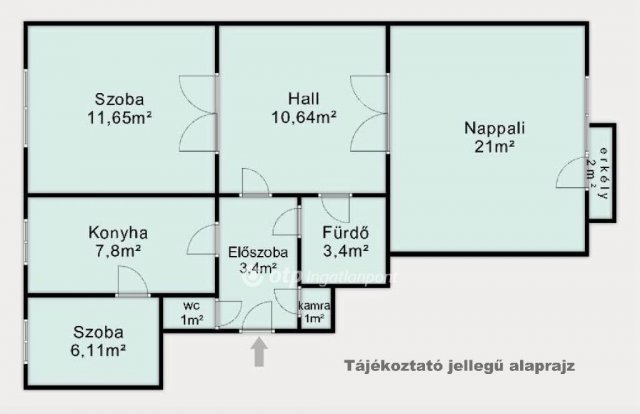 Eladó téglalakás, Budapesten, XIV. kerületben 69.9 M Ft