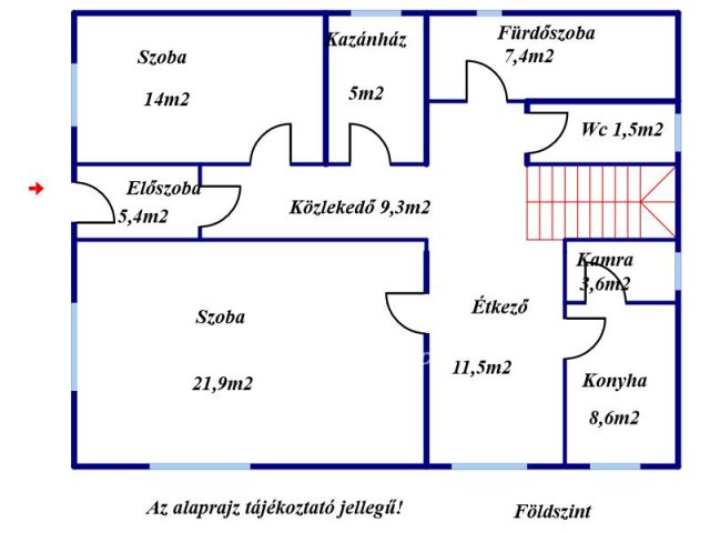 Eladó családi ház, Kunmadarason 27.9 M Ft, 4 szobás