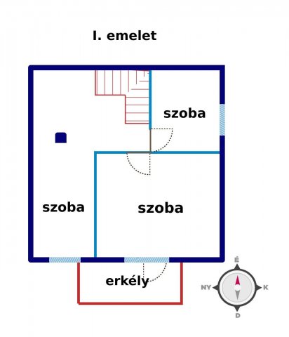 Eladó családi ház, Pomázon 89.9 M Ft, 2 szobás