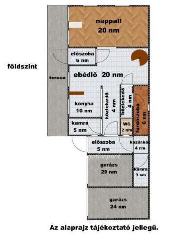 Eladó családi ház, Tiszaföldváron 35 M Ft, 1+2 szobás