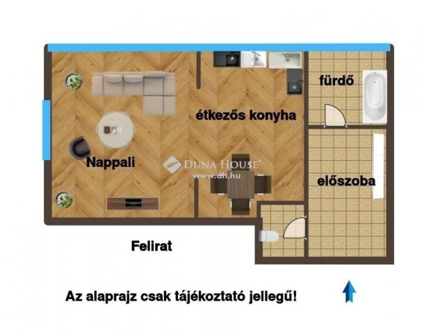 Eladó téglalakás, Budapesten, VII. kerületben 59 M Ft, 1 szobás