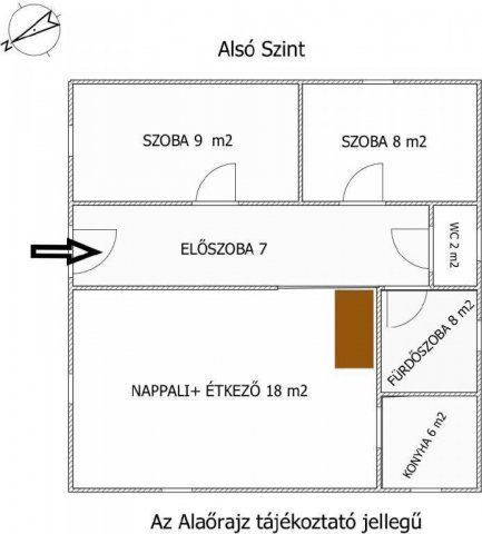 Eladó családi ház, Dömsödön 44.9 M Ft, 3+2 szobás