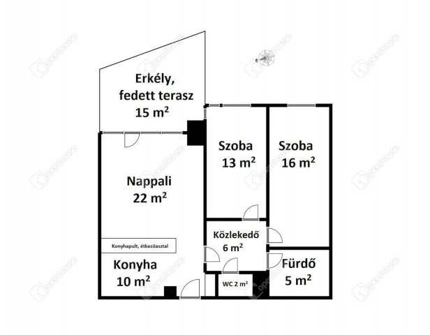 Eladó téglalakás, Miskolcon 74.99 M Ft, 3 szobás