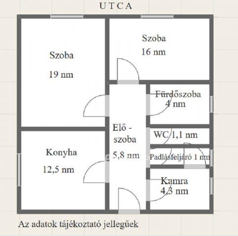 Eladó családi ház, Dombóváron 20.5 M Ft, 2 szobás