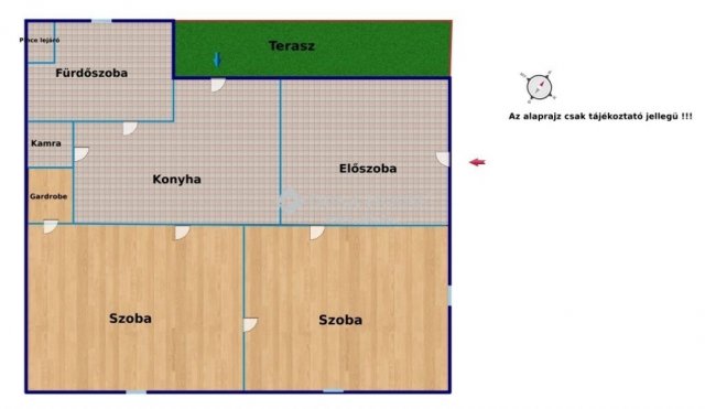 Eladó családi ház, Dunakeszin 76 M Ft, 2 szobás