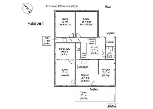 Eladó családi ház, Soboron 68 M Ft, 5 szobás