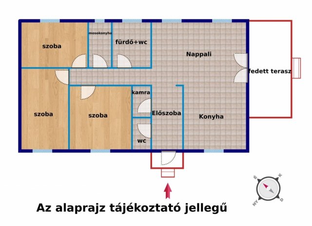 Eladó családi ház, Kartalon 65 M Ft, 4 szobás