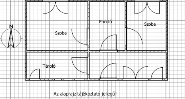 Eladó családi ház, Érsekcsanádon 6.5 M Ft, 2 szobás