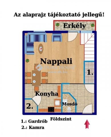 Eladó téglalakás, Budapesten, XVIII. kerületben 64.9 M Ft