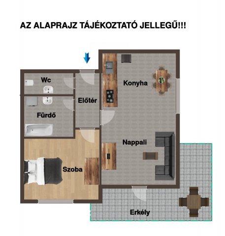 Eladó téglalakás, Mosonmagyaróváron 47.631 M Ft, 2 szobás