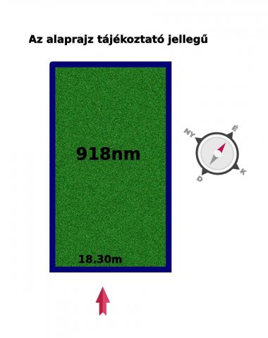 Eladó telek, Hajmáskéren 8.49 M Ft / költözzbe.hu