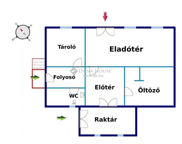 Eladó családi ház, Egyházashollóson 9.7 M Ft, 1 szobás