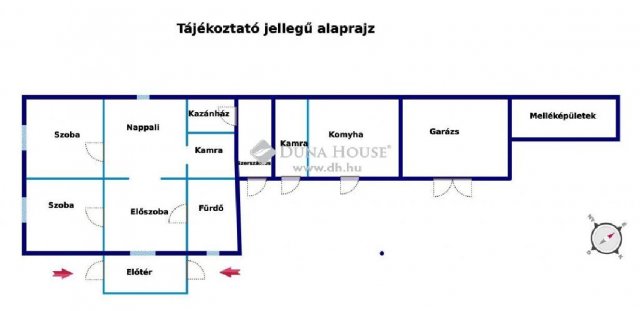 Eladó családi ház, Táborfalván 42 M Ft, 3 szobás