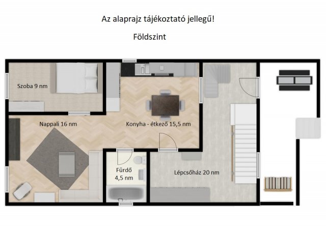 Eladó családi ház, Dömsödön 57.8 M Ft, 4 szobás
