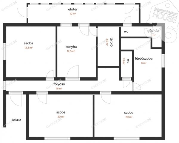 Eladó családi ház, Lajosmizsén 74.9 M Ft, 3 szobás