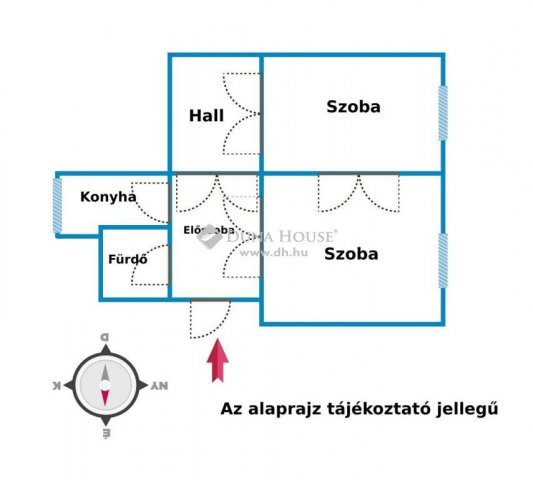 Eladó téglalakás, Budapesten, V. kerületben 80 M Ft, 2 szobás