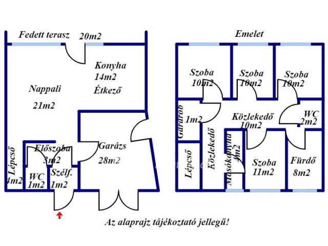 Eladó sorház, Nyíregyházán, Róka utcában 119 M Ft, 5 szobás