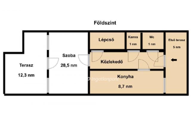 Eladó sorház, Budapesten, XV. kerületben 85 M Ft, 5 szobás