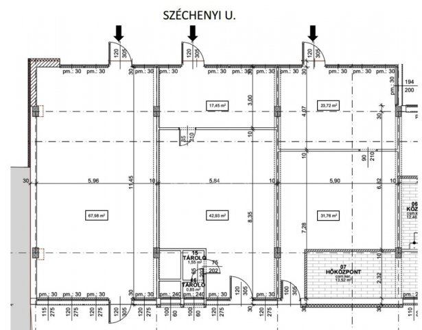 Kiadó üzlethelyiség, Székesfehérvárott 196 E Ft / hó