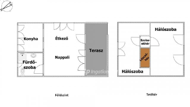 Eladó családi ház, Mezőkövesden 12 M Ft, 2+1 szobás