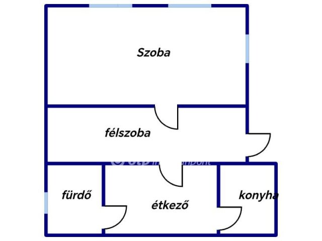 Eladó családi ház, Feldebrőn 15 M Ft, 1+1 szobás