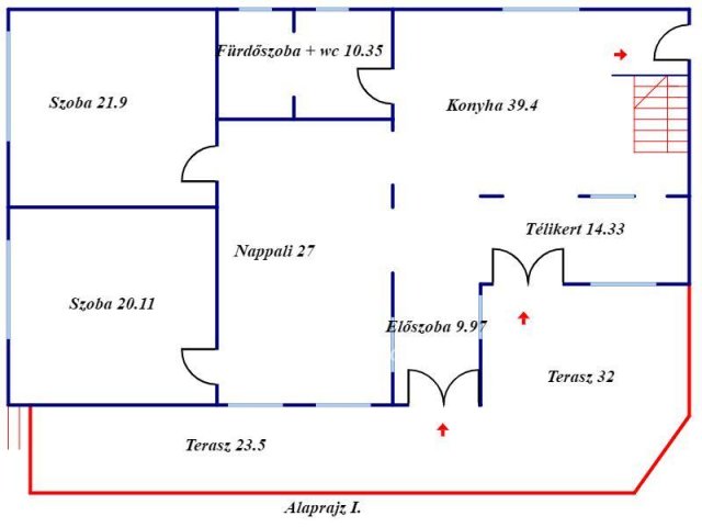 Eladó családi ház, Gyulán 65 M Ft, 5 szobás