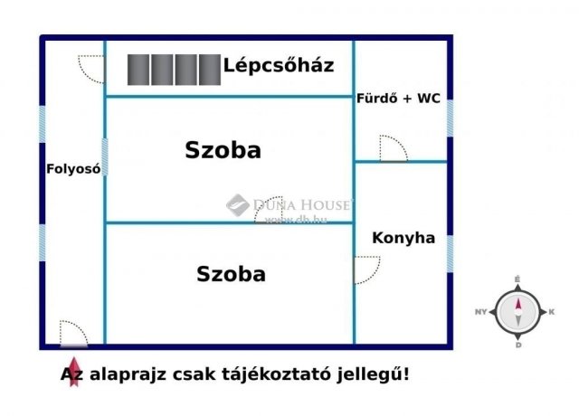 Eladó nyaraló, Ráckevén 55 M Ft, 2 szobás