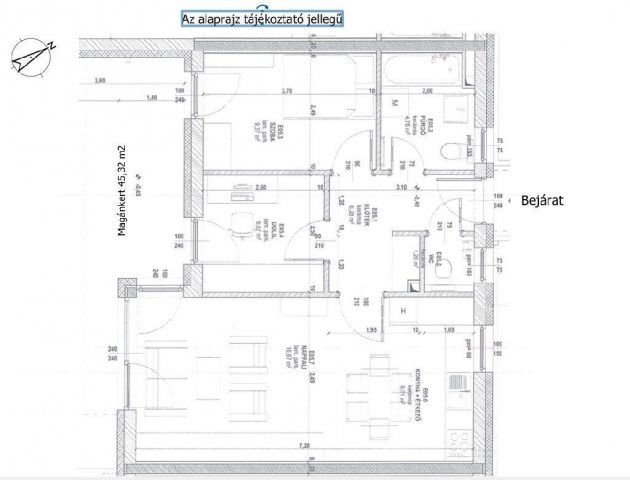 Eladó téglalakás, Győrött 69.5 M Ft, 1+2 szobás